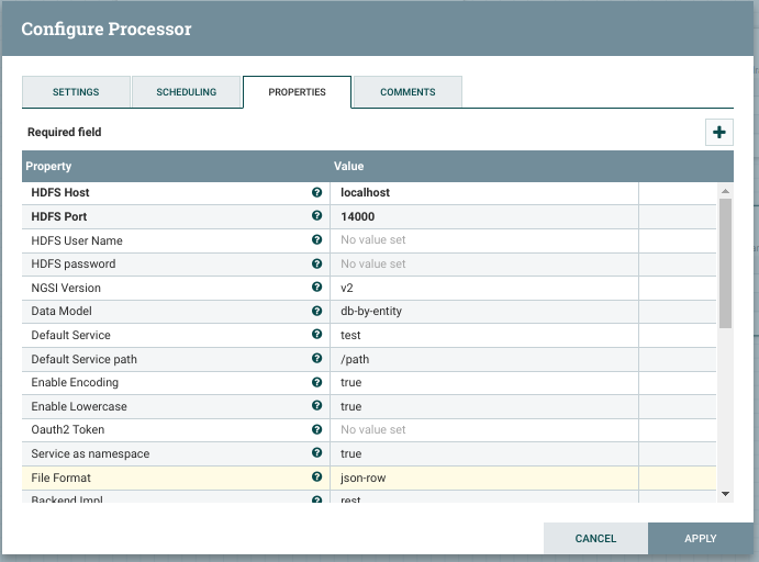 HDFS-processor