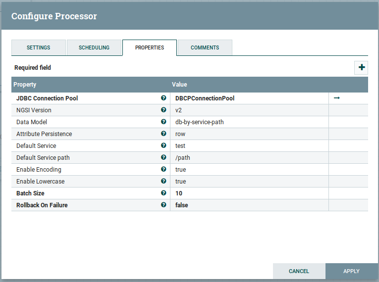 postgresql-processor